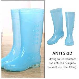 【2plan】Water Bomb Light Rain Boots Water Bomb Light Rain Boots - 2PLAN | 60% - Asian Fashion